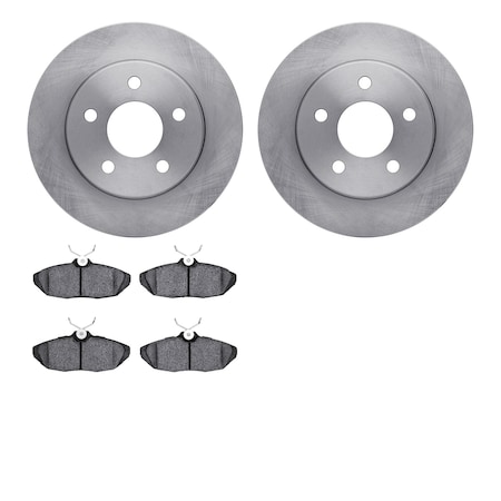 6502-54315, Rotors With 5000 Advanced Brake Pads